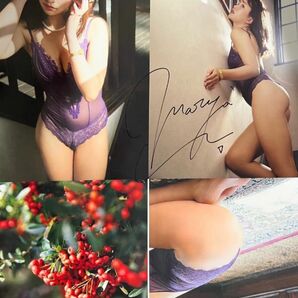 永尾まりや　直筆サイン入り色校　　写真集　『ヤバイ！まりや。』　10冊購入特典