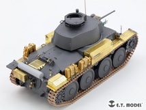 ETモデル E35-312 1/35 WWII ドイツ 38(t) E/F型 軽戦車(タミヤ35369用)_画像4