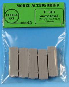 エウレカ XXL E-013 1/35 木製弾薬箱 for 7.5 cm Kw.K.42