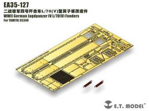 ET MODEL 1/35 EA35-127 1/35 WWII ドイツ IV号駆逐戦車L/70(V)フェンダー(タミヤ 35340用）