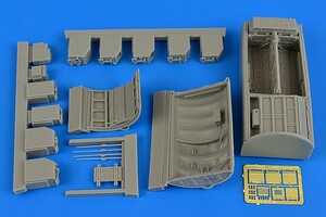 アイリス 2208 1/32 F-104G/S スターファイター 電子装備/弾薬倉(ITALERI用)