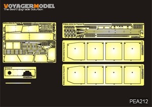 ボイジャーモデル PEA212 1/35 WWIIドイツ III号戦車 M/N型増加装甲 パターン 2 (ドラゴン用)