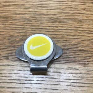 Nike Golf Clip Marker Beige x желтая доставка включена