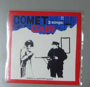 『7’’』COMET GAIN/RED MENACE/7’’EP 5枚で送料無料