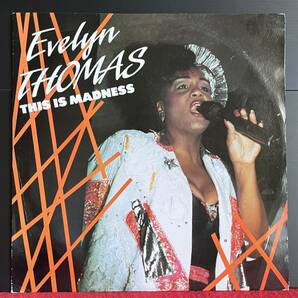 Evelyn Thomas / This Is Madness 12inch盤その他にもプロモーション盤 レア盤 人気レコード 多数出品。の画像1