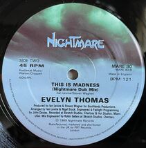 Evelyn Thomas / This Is Madness 12inch盤その他にもプロモーション盤 レア盤 人気レコード 多数出品。_画像4