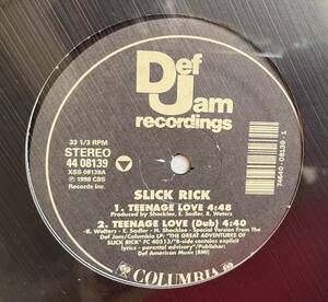 新品未開封 Slick Rick / Teenage Love 12inch盤その他にもプロモーション盤 レア盤 人気レコード 多数出品。