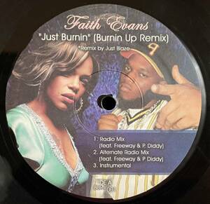 Faith Evans / Just Burnin' (Burnin' Up Remix) / Burnin' 12inch盤その他にもプロモーション盤 レア盤 人気レコード 多数出品。