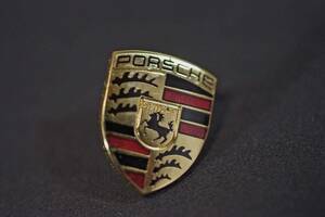 ☆ PORSCHE ピンバッジ クレスト エンブレム W16mm ocitys ポルシェ マカン カイエン ケイマン ボクスター パナメーラ 911 964 993 996 997