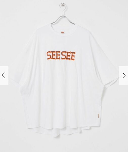  【値下げしました】SEE SEE Tee Logo WHITE 半袖Tシャツ