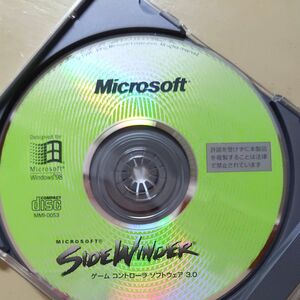 Microsoft SIDE WINDER ゲームコントローラ ソフトウェア3.0