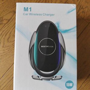 Ｍ１CarwirelessCharger 置くだけ充電 Qiワイヤレス充電器 