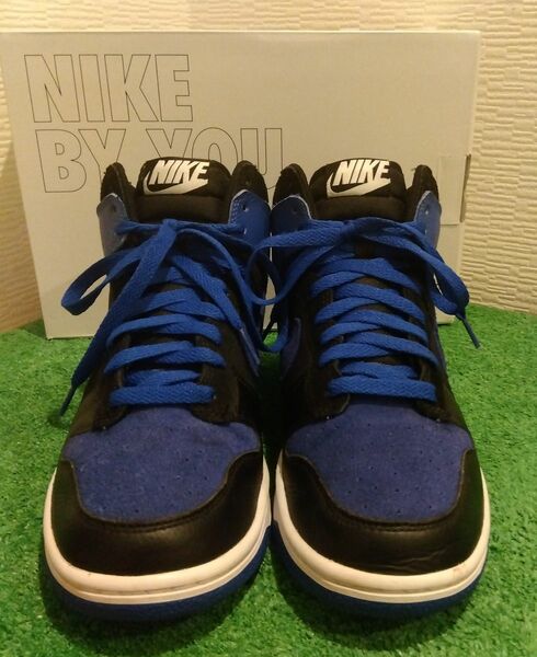 NIKE BY DUNK HIGH ブルー ブラック