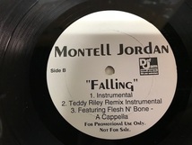 Falling ( Teddy Riley Remix ) / Montell Jordan ★ R&B / remix / Teddy Riley / Fresh N' Bone / Def Jam / 希少 / 12" ★_画像3