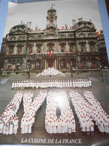  meal. capital liyonLa Cuisine de la Franceliyon city sightseeing association issue shef poster 