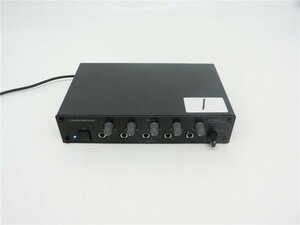 中古　audio-technica AT-HA65 ヘッドホンアンプ 　通電のみ確認済み　　ジャンク品　送料無料