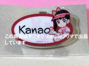 【送料込】鬼滅の刃 アイスクリームカフェ 2023 栗花落カナヲ ネームプレートバッジ 鬼滅カフェ ufotable cafe ネームバッジ カナヲ