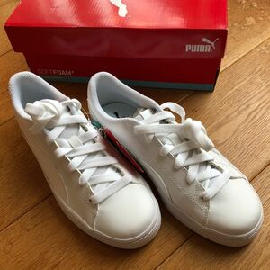 PUMA SOFT FOAM スニーカー 23.5センチ 白