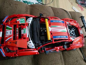 フェラーリ・488/GTE レゴ互換品　1677ピース　42125