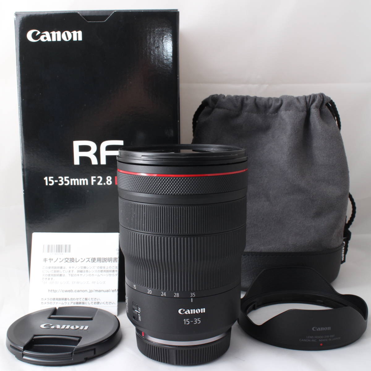 CANON RF15-35mm F2.8 L IS USM オークション比較 - 価格.com