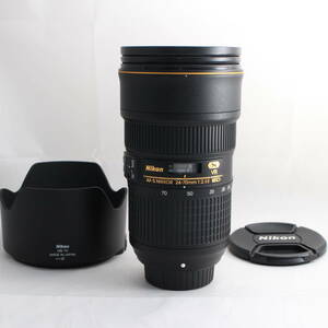 ☆美品☆ Nikon 標準ズームレンズ AF-S NIKKOR 24-70mm f/2.8E ED VR フルサイズ対応 ニコン #1496