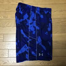 UNDER ARMOUR MEN’S TRAINING SHORTS (両サイドポケット) size-MD(平置き35股下25) 中古(美品) 送料無料 NCNR_画像2