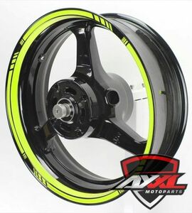 AxxL STD1-F 27色 リムステッカー YZF-R1 YZF-R6 YZF-R3 YZF-R25 YZF-R15 YZF MT10 XSR900 MT09 MT07 MT03 MT25 XJR1300 XJR1200 XJR400 FZ