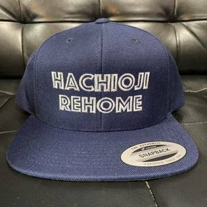 【新品】八王子リフォーム キャップ cap 八王子リホーム ロゴキャップ 帽子 / ヒロミ タッキー ジェシー 有吉ゼミ SixTONE ネイビー