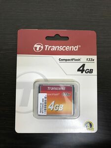 Transcend コンパクトフラッシュカード 4GB 133倍速