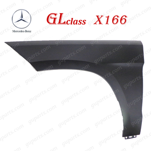 ベンツ GL X166 GL350 GL550 GL63 AMG アルミ 左 フロント フェンダー A1668802700 A1668800306 A1668800500 A 1668802700 A 1668800306