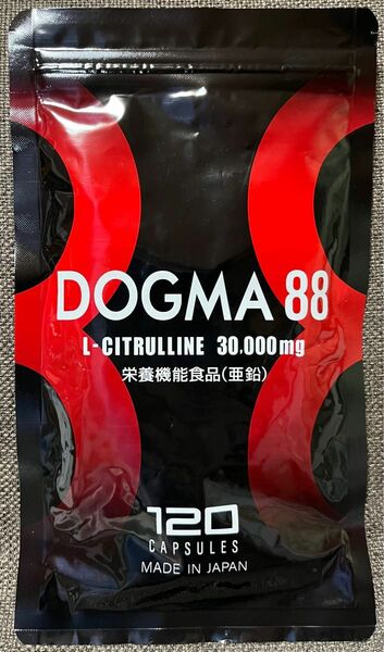 DOGMA88 ドグマダブルエイト　シトルリン 亜鉛 マカ 5大特許取得成分配合