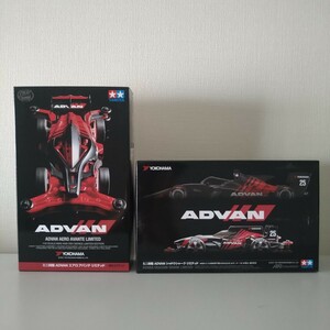 TAMIYA ミニ四駆 ADVAN エアロアバンテリミテッド＆シャドウシャークリミテッド