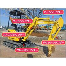 シールキット 建機 EX30UR-2C ブレード(排土板)シリンダー用 日立_画像2