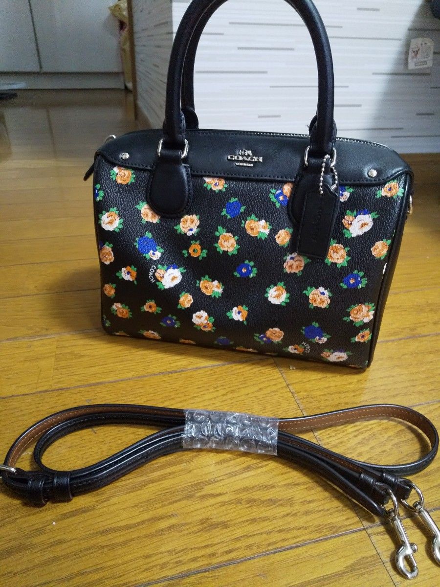 未使用 展示品 195171 COACH コーチ 2Way ミニバッグ ショルダーバッグ