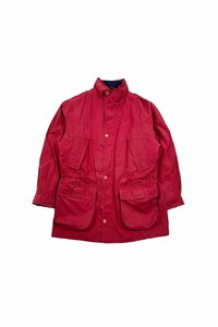 90‘s Burberrys' red military coat バーバリーズ ミリタリーコート レッド サイズLY ダウンライナー付きヴィンテージ