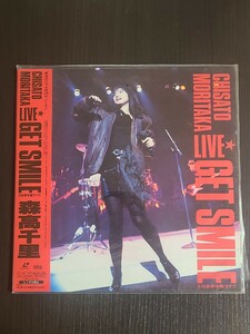 LD　帯付き　森高千里　GET SMILE　日本青年館ライヴ　LIVE　[Laser Disc]　レーザーディスク　レコード　