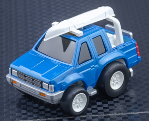 5台～送料無料 中古美品 チョロQ 日産オリジナル ダットサン 4WD ダブルキャブ ブルメタ 日産 テラノ DATSUN NISSAN CHORO-Q EMDT