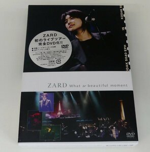 ☆ZARD ザード 2DVD【What a beautiful moment】坂井泉水 USED品☆