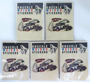 ☆保管品!ステッカー LOWBROW ART COLLECTION KNUCKLE【SPEED SHIFT】50枚セット ③☆　