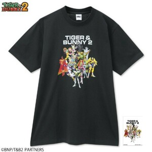 即決 TIGER & BUNNY 2 メンズTシャツ【L】新品タグ＆シール付き タイガーアンドバニー タイバニ