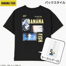 即決 バナナフィッシュ レディースTシャツ【3L-4L】 新品タグ＆アクキー付き BANANA FISH 吉田秋生_画像2