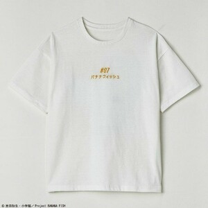 即決 バナナフィッシュ レディースTシャツ【M-L】 新品タグ＆アクキー付き BANANA FISH 吉田秋生