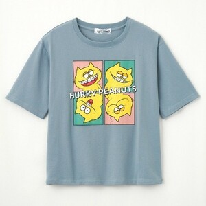 即決 ハリーピーナッツ レディースTシャツ【3L】新品タグ付き HanimalTOWN ハニマルタウン プリッとChannel