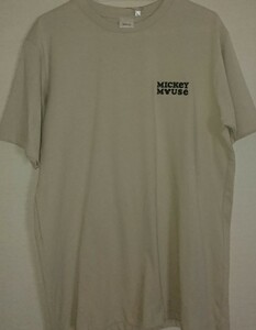 即決 ミッキーマウス メンズTシャツ【M】新品タグ付き ディズニー