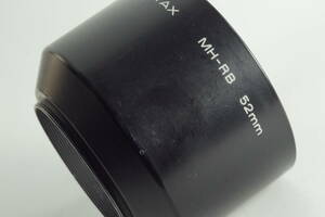 影RG【並品 送料無料】PENTAX MH-RB52 FA 85mm F2.8 SOFT F 85mm F2.8 SOFT用 ペンタックス ネジ込み式 メタルフード（52mm径）