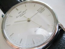 ★とちぎ屋！【ＩＷＣ】ＳＣＨＡＦＦＨＡＵＳＥＮ（シャウハウゼン）ＳＳ ３針・自動巻＆カレンダー メンズ腕時計 シンプルイズベスト！★_画像3