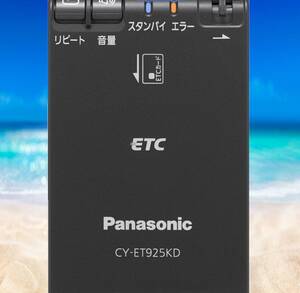  мотоцикл соответствует ETC Panasonic Panasonic ETC бортовое устройство звук путеводитель антенна разъемная модель ( черный )DC12/24V машина соответствует уличный мотоцикл 