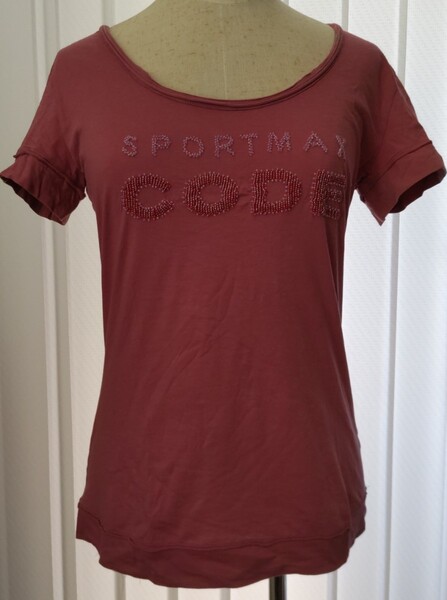 SPORTMAX CODE スポーツマックス コード Tシャツ ピンク 送料無料