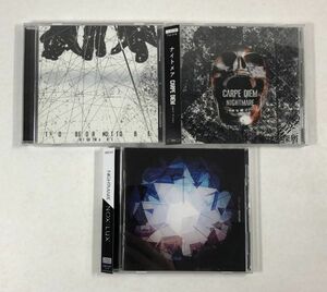 NIGHTMARE NOX:LUX（Type-B） CARPE DIEM(TypeC)　TO BE OR NOT TO BE(TypeC) ナイトメア CD