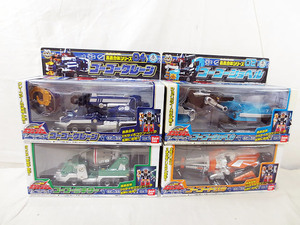  new goods roar roar . body series GoGo Sentai Boukenger go-go- shovel go-go- crane go-go- mixer go-go- drill set unopened 